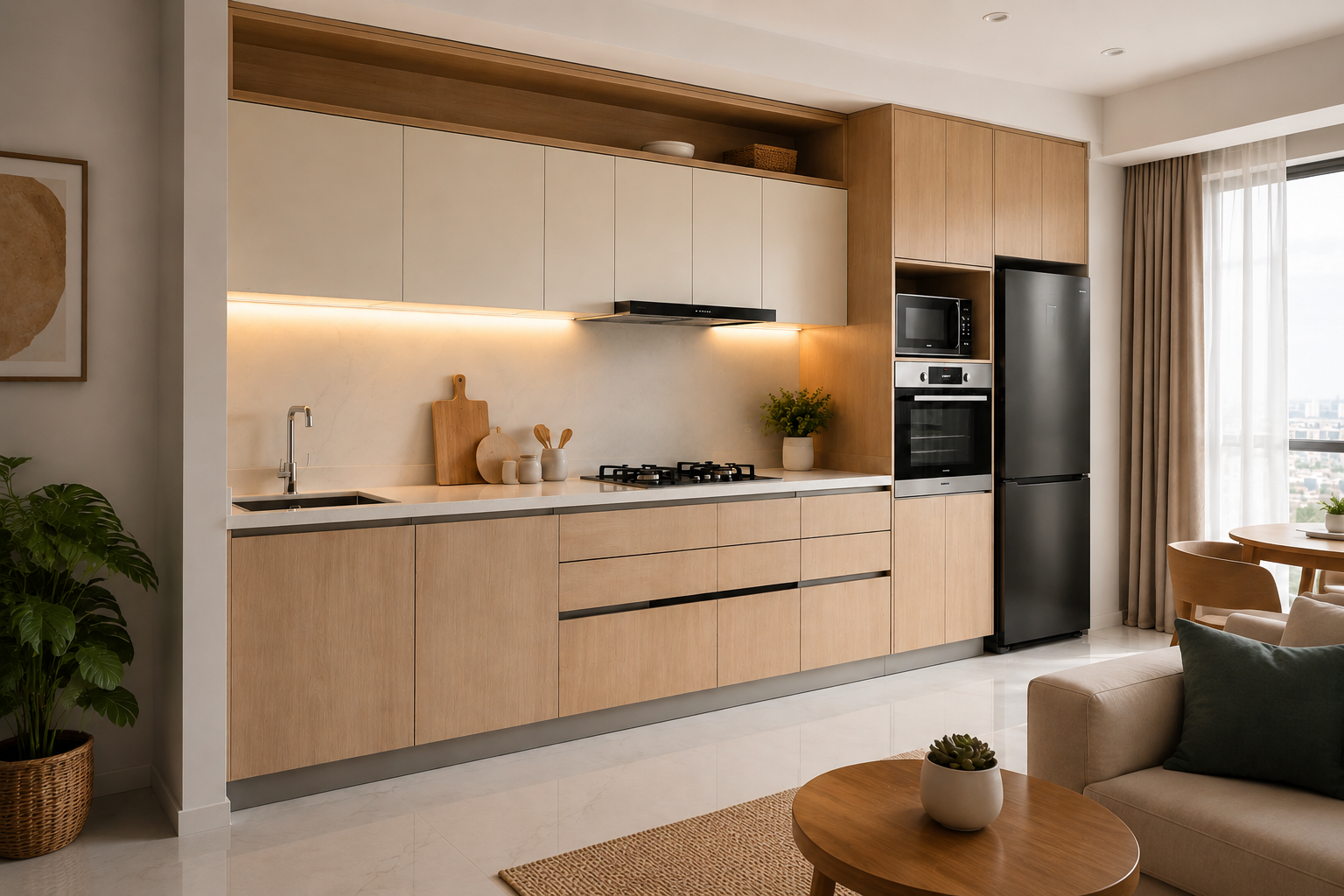 Premium Modular Kitchen Design